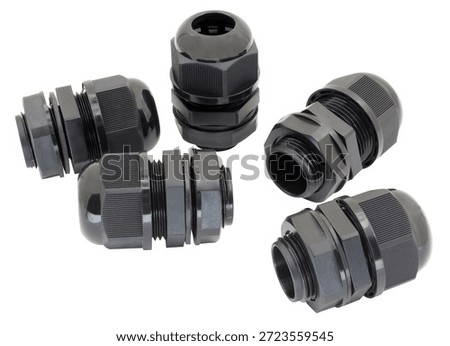 hermetic leads for electrical junction boxes on a white background
