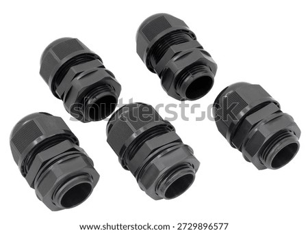 hermetic leads for electrical junction boxes on a white background