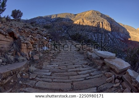 Hermit Trail at Grand Canyon AZ