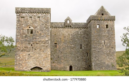 Hermitage Castle, An Ancient Scottish Castle In The Border