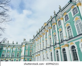 Hermitage Museum In St. Petersburg, Russia