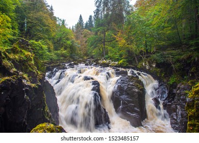 The Hermitage Near Dunkeld In Perthshire, Scotland.