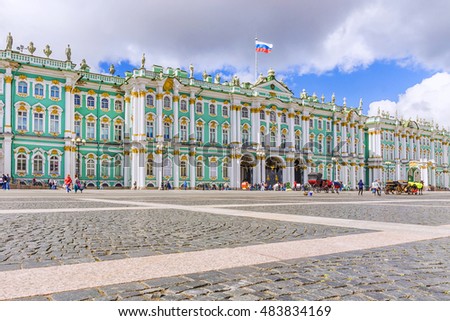 Hermitage in St. Petersburg, Russia