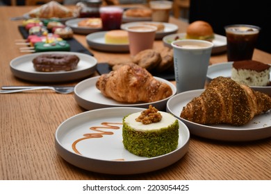 Hero Shot Of A Cake. Breakfast Meal