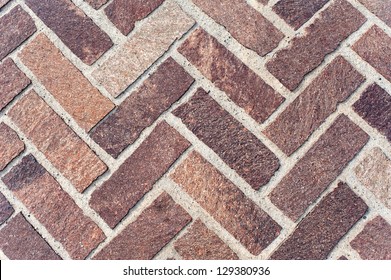 Herringbone Brick Pavers useful for backgrounds