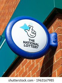 British National Lottery Sign Hd Stock Images Shutterstock