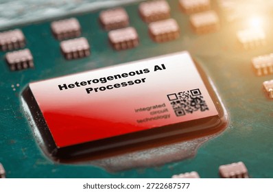 Heterogeneous AI Processor Chips integrating multiple types of processing units to optimize AI tasks. integrated circuits ICs