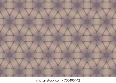 Hexagon and Triangle Abstract Pattern