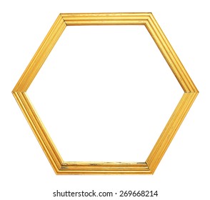 Hexagon Wooden Frame