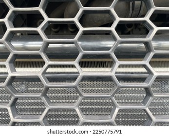 Hexagonal car front facing 