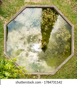 Hexagonal Fountain Seen From Above