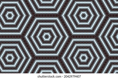 hexagonal kaleidoscope background, kaleidoscope pattern, abstract pattern
