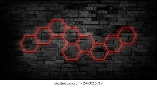 Hexagonal structure molecule dna of neurons system, genetic and chemical compounds, medical or scientific background for banner or flyer, vector illustration. - Powered by Shutterstock - Get 15% off with code: PIKWIZARD15