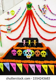 Day Of Dead Flower Garlands Stock Photos Images Photography Shutterstock