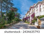 Heybeliada Island street view in Istanbul