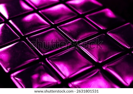Hi tech digital sci fi Alien technology concept. Crypto currency dark web, computer graphic processing. abstract background. Shiny metallic dark purple surface. Rare mineral mining. precious metals bg