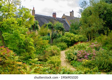 Hidcote Manor Garden In Cotswolds Area, England, UK