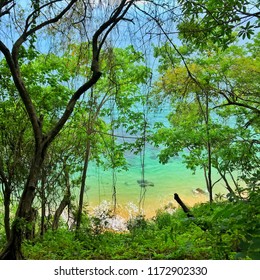 Hidden Beach In Mexico