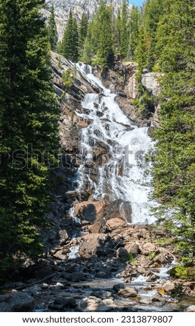 Hidden falls. Grand Teton National Park Wyoming