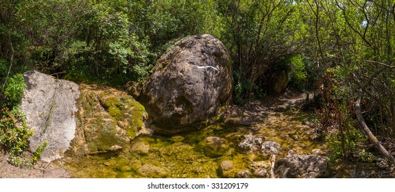 Hidden nature way in mountains, Montenegro - Shutterstock ID 331209179