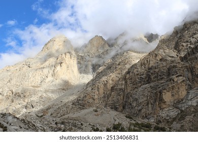 Hidden Treasure Of Hindukush Mountains In Terich Mir Concordia, Babu Base Camp. Unclimbed Vergin Peaks In Background. Tirich Valley, Chitral Pakistan. - Powered by Shutterstock