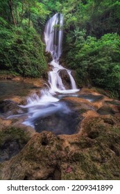 Hidden Waterfall At Sumba Island