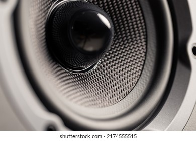 Hifi Audio Speaker Close Up