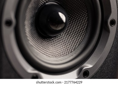 Hifi Audio Speaker Close Up