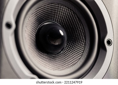 Hifi Audio Speaker Close Up