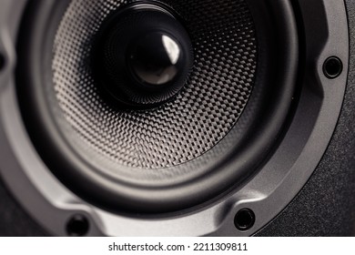 Hifi Audio Speaker Close Up