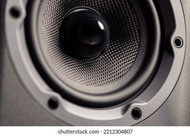 Hifi Audio Speaker Close Up