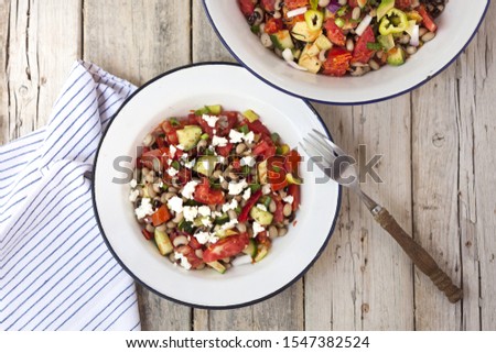 Similar – Image, Stock Photo vegetable pot Food