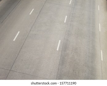 High Angle Of The Road