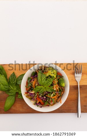 Similar – Red Cabbage, Chickpea, Carrot and Broccoli Salad