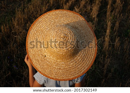 Image, Stock Photo Mary with a hat Lifestyle