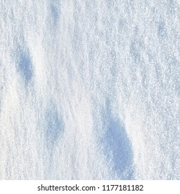 High Angle View Of Snow Texture Background