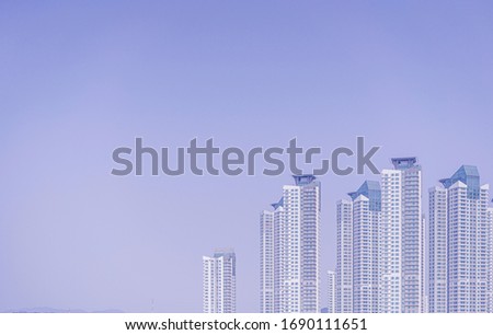 high apartment for PPT background