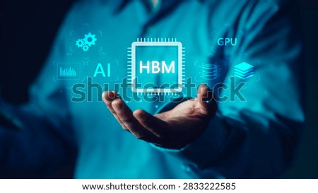 High bandwidth memory HBM and GPU, AI and data center computing, accelerated processing, artificial intelligence, machine learning, semiconductor technology, memory systems, and digital infrastructure
