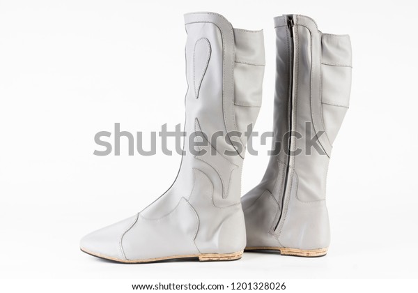 mens white knee high boots
