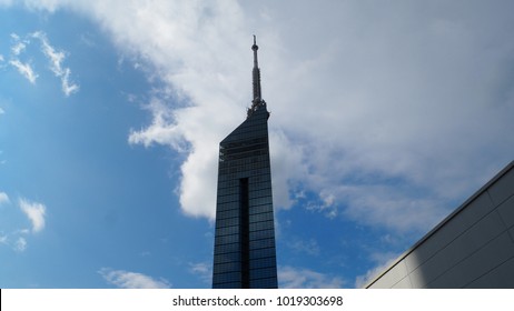a high building