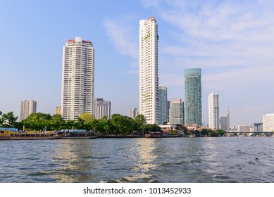 high building at the river