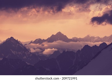 High Caucasus Mountains