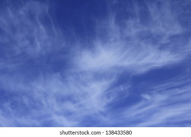 High cirrus clouds