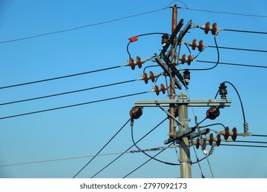 High current electrical cable network installation