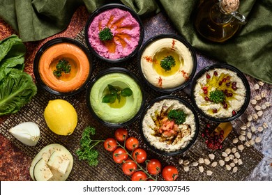 High Definition Decorated Lebanese Food 