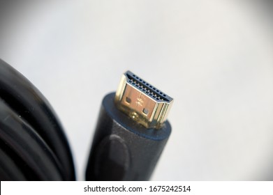 High Definition Media Interface Also Know As HDMI. Cable With Male End.