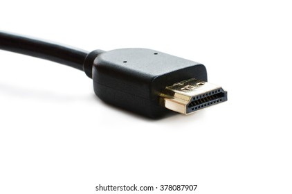 High Definition Multimedia Interface On A White Background