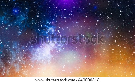 High definition star field background . Starry outer space background texture . Colorful Starry Night Sky Outer Space background