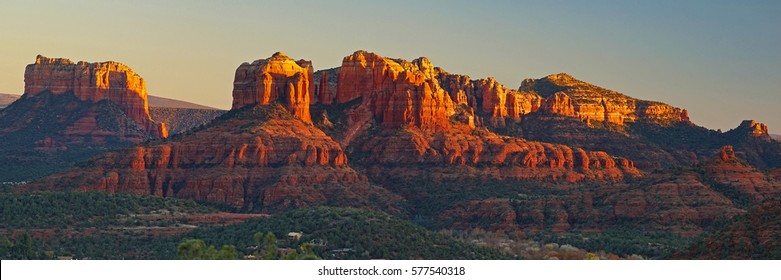 High Desert Landscape Near Sedona Arizona.   