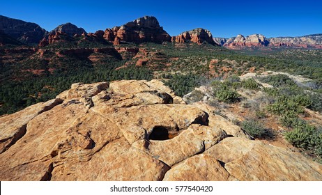 High Desert Landscape Near Sedona Arizona.   